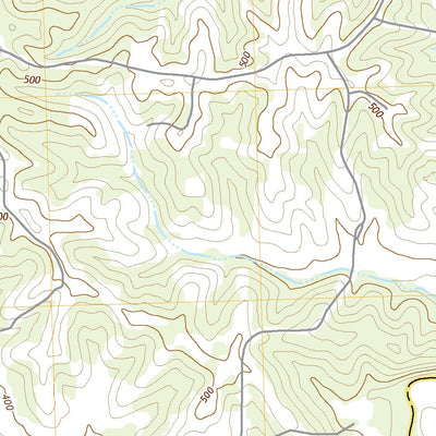 United States Geological Survey Oak Ridge, MO (2021, 24000-Scale) digital map