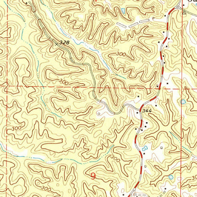 Oak Ridge, MS (1972, 24000-Scale) Map by United States Geological ...