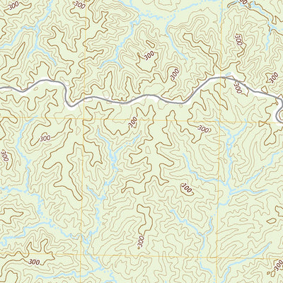 United States Geological Survey Oak Ridge, MS (2020, 24000-Scale) digital map
