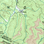 United States Geological Survey Oak Ridge, TN (1979, 100000-Scale) digital map