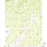 United States Geological Survey Oak Run, CA (1985, 24000-Scale) digital map