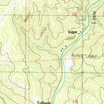 United States Geological Survey Oak Run, CA (1985, 24000-Scale) digital map
