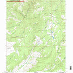 United States Geological Survey Oak Run, CA (1998, 24000-Scale) digital map