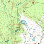 United States Geological Survey Oak Run, CA (1998, 24000-Scale) digital map