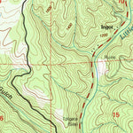 United States Geological Survey Oak Run, CA (1998, 24000-Scale) digital map