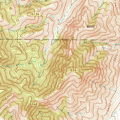 United States Geological Survey Oak Spring Butte, NV (1962, 24000-Scale) digital map