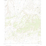 United States Geological Survey Oak Spring, NM (2020, 24000-Scale) digital map