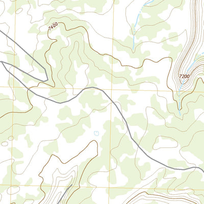 United States Geological Survey Oak Spring, NM (2020, 24000-Scale) digital map