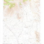 United States Geological Survey Oak Spring, NV (1960, 24000-Scale) digital map