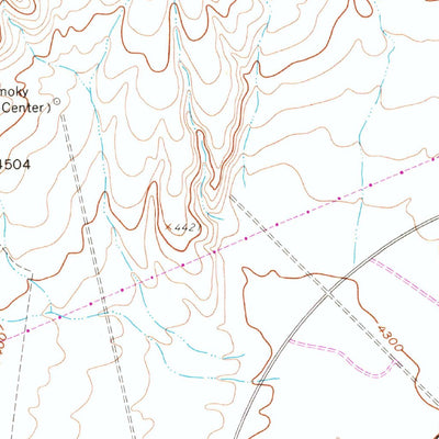 United States Geological Survey Oak Spring, NV (1960, 24000-Scale) digital map