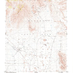 United States Geological Survey Oak Spring, NV (1986, 24000-Scale) digital map