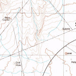 United States Geological Survey Oak Spring, NV (1986, 24000-Scale) digital map
