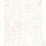 United States Geological Survey Oakbrush Ridge, CO (1964, 24000-Scale) digital map