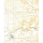 United States Geological Survey Oakdale, CA (1915, 31680-Scale) digital map