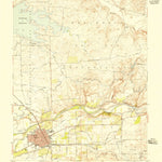 United States Geological Survey Oakdale, CA (1953, 24000-Scale) digital map
