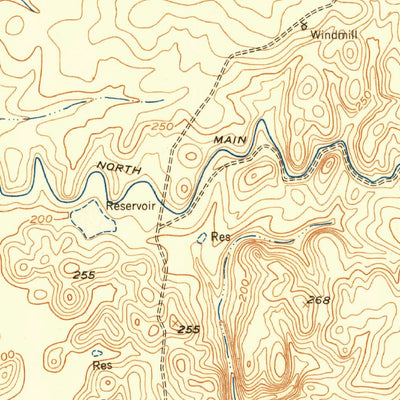 United States Geological Survey Oakdale, CA (1953, 24000-Scale) digital map