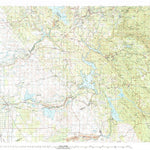 United States Geological Survey Oakdale, CA (1994, 100000-Scale) digital map