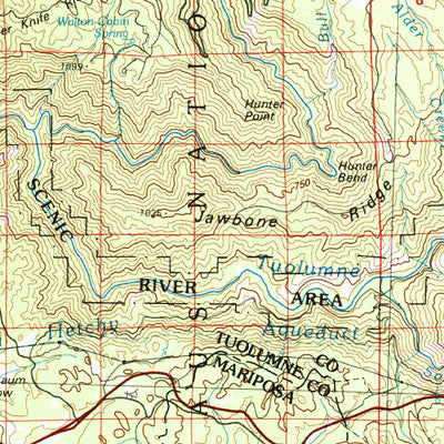 United States Geological Survey Oakdale, CA (1994, 100000-Scale) digital map