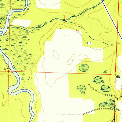 United States Geological Survey Oakdale, FL (1952, 24000-Scale) digital map