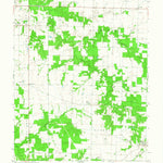 United States Geological Survey Oakdale, IL (1964, 24000-Scale) digital map