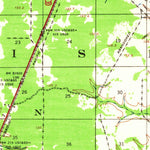 United States Geological Survey Oakdale, LA (1942, 62500-Scale) digital map