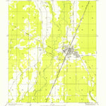 United States Geological Survey Oakdale, LA (1955, 31680-Scale) digital map