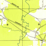 United States Geological Survey Oakdale, LA (1955, 31680-Scale) digital map
