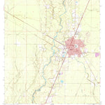 United States Geological Survey Oakdale, LA (1968, 24000-Scale) digital map