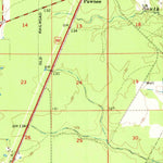United States Geological Survey Oakdale, LA (1968, 62500-Scale) digital map