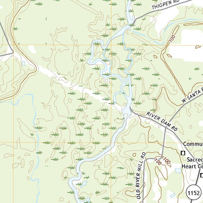 United States Geological Survey Oakdale, LA (2020, 24000-Scale) digital map