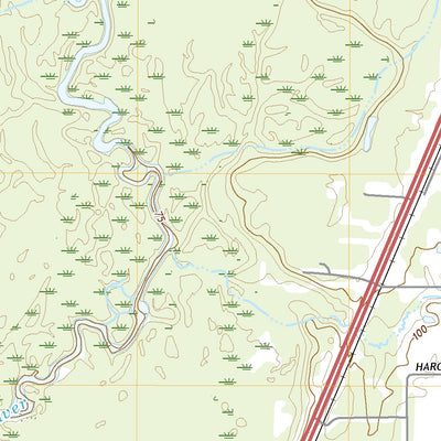 United States Geological Survey Oakdale, LA (2020, 24000-Scale) digital map