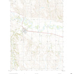 United States Geological Survey Oakdale, NE (2021, 24000-Scale) digital map