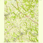 United States Geological Survey Oakdale, PA (1953, 24000-Scale) digital map