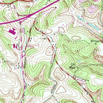 United States Geological Survey Oakdale, PA (1960, 24000-Scale) digital map
