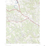 United States Geological Survey Oakdale, PA (2023, 24000-Scale) digital map