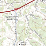 United States Geological Survey Oakdale, PA (2023, 24000-Scale) digital map