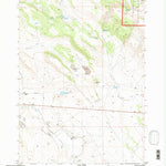 United States Geological Survey Oakerman Lakes, OR (1992, 24000-Scale) digital map