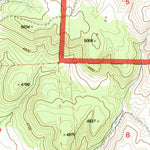 United States Geological Survey Oakerman Lakes, OR (1992, 24000-Scale) digital map