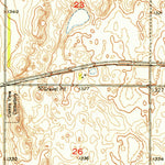 United States Geological Survey Oakes, ND (1952, 24000-Scale) digital map