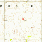 United States Geological Survey Oakes SE, ND (1955, 24000-Scale) digital map