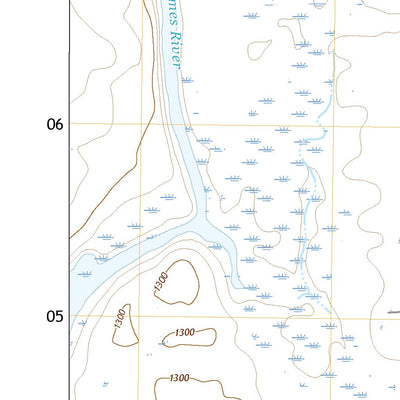 United States Geological Survey Oakes SE, ND (2020, 24000-Scale) digital map