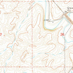 United States Geological Survey Oakesdale, WA (1964, 24000-Scale) digital map