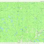 United States Geological Survey Oakfield, ME (1985, 100000-Scale) digital map