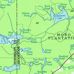 United States Geological Survey Oakfield, ME (1985, 100000-Scale) digital map