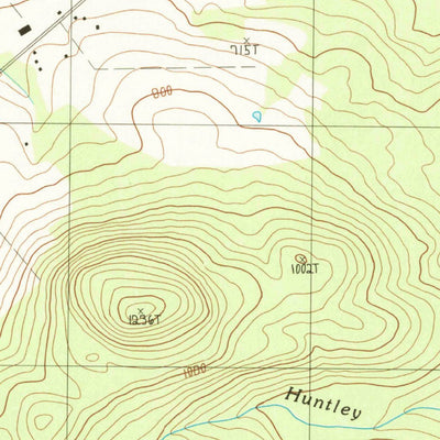 United States Geological Survey Oakfield, ME (1986, 24000-Scale) digital map