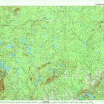 United States Geological Survey Oakfield, ME (1994, 100000-Scale) digital map