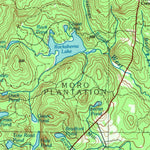 United States Geological Survey Oakfield, ME (1994, 100000-Scale) digital map