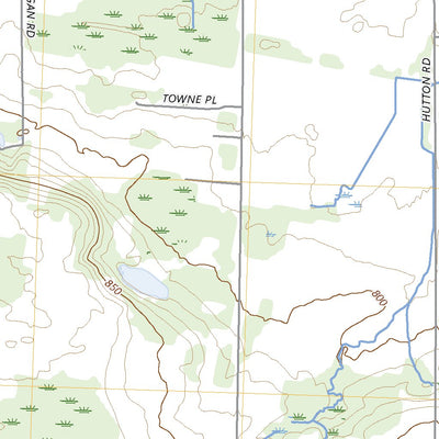 United States Geological Survey Oakfield, NY (2023, 24000-Scale) digital map