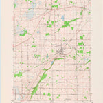 United States Geological Survey Oakfield, WI (1980, 24000-Scale) digital map