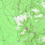 United States Geological Survey Oakhurst, TX (1961, 24000-Scale) digital map